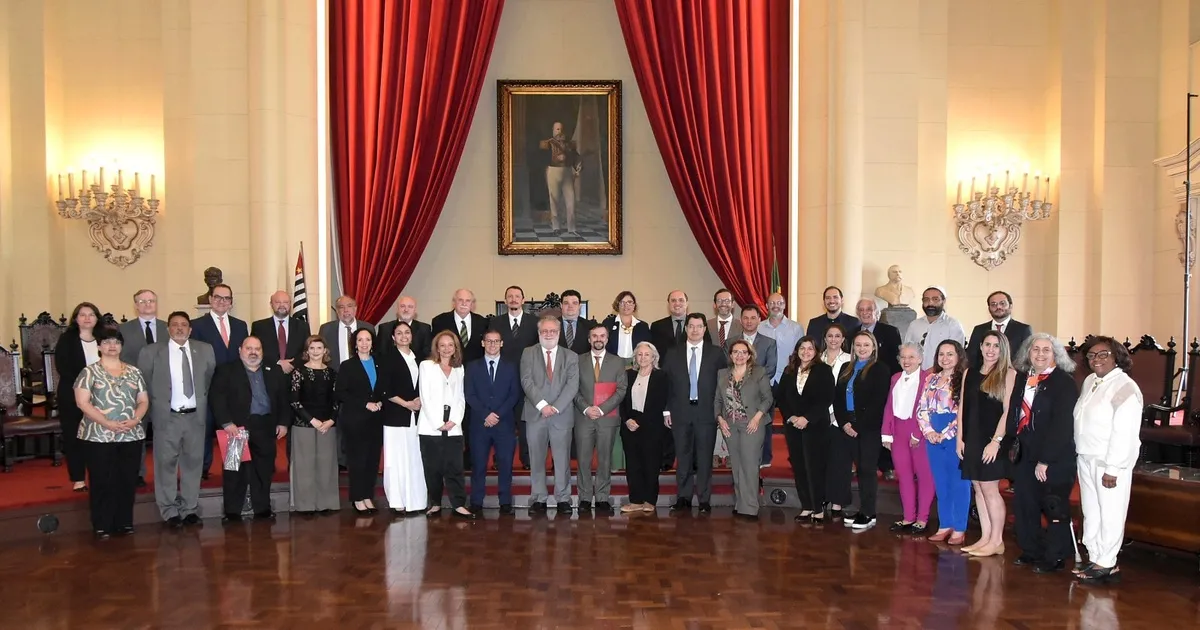 Evento de inauguração do Colégio Brasileiro de Faculdades de Direito | Crédito: Divulgação