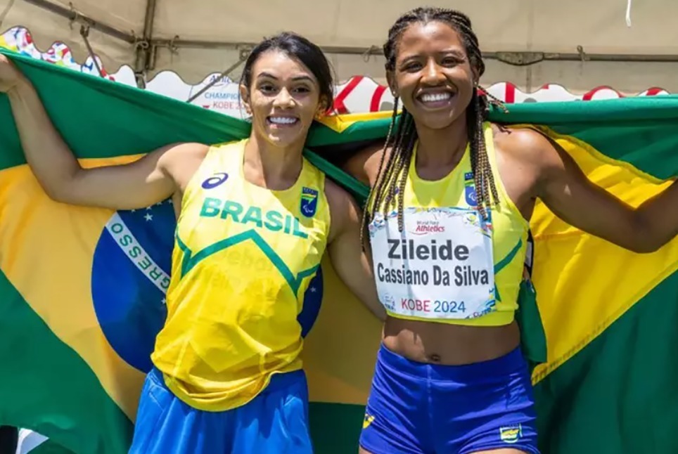 Zileide Cassiano, atleta de salto de Ribeirão | Crédito: Divulgação