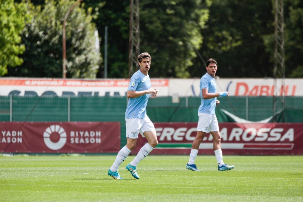 Filipe Bordon jogando pelo Lázio | Foto: Arquivo pessoal