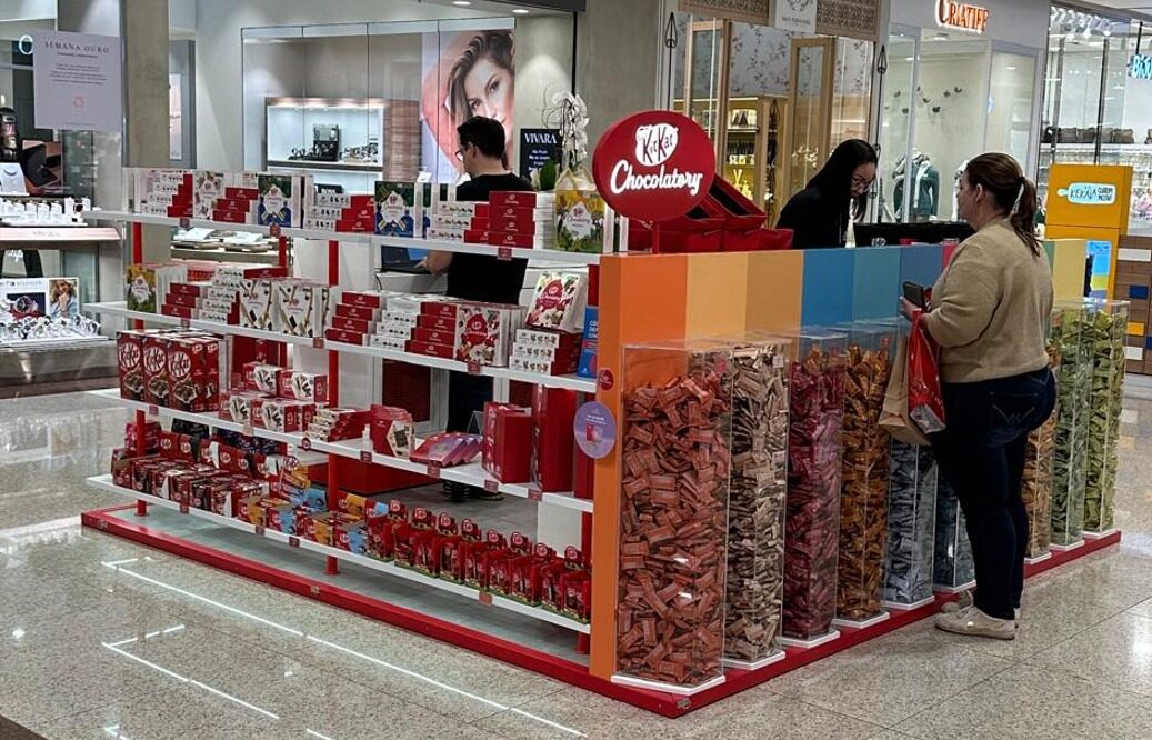 KITKAT Chocolatory no RibeirãoShopping | Crédito: Divulgação