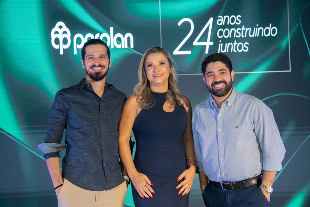 Lucas Cardoso, Mariana Ribeiro e Gustavo Pereira, da Perplan | Crédito: Divulgação