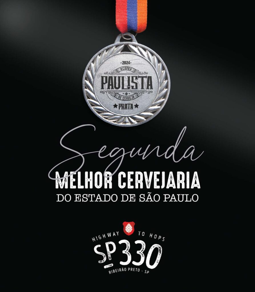 Premiações para a cervejaria SP 330 em 2024 | Crédito: Divulgação