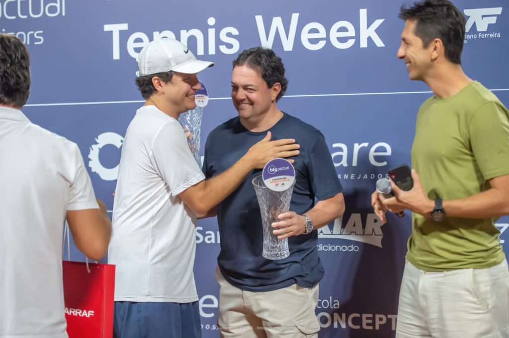 Premiação BTG Pactual Tennis Week 2024 | Crédito: Divulgação