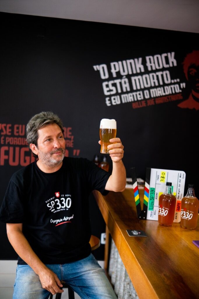 Tio Limongi, mestre cervejeiro da SP 330 | Crédito: Divulgação