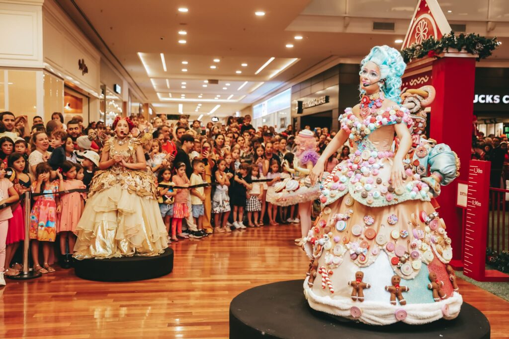 Clima de Natal no RibeirãoShopping | Crédito: Divulgação